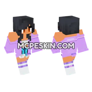 Aphmau Current Skin Minecraft Bedrock skin