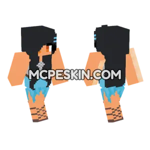 Aphmau Dress HD Minecraft Bedrock skin