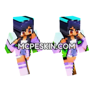 Aphmau Skin Minecraft Bedrock skin