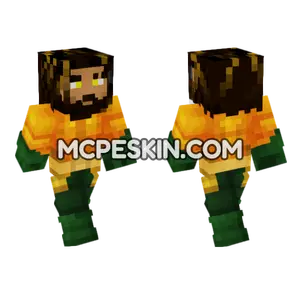 Aquaman Skin Minecraft Bedrock skin