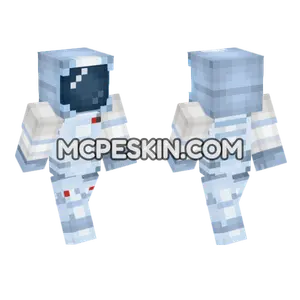 Astronaut 2 Minecraft Bedrock skin