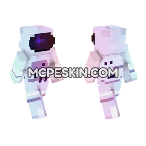 Astronaut 3 Minecraft Bedrock skin