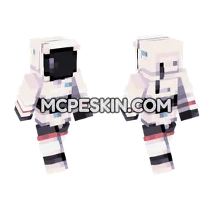 Astronaut Skin Minecraft Bedrock skin