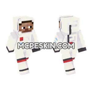 Astronaut Skin Minecraft Bedrock skin