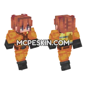 Asuka Skin Minecraft Bedrock skin