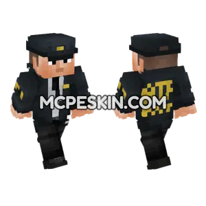 ATF Agent Skin Minecraft Bedrock skin