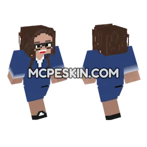 Attorney Female Minecraft Bedrock skin