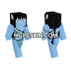 Avatar Way of Water Minecraft Bedrock skin