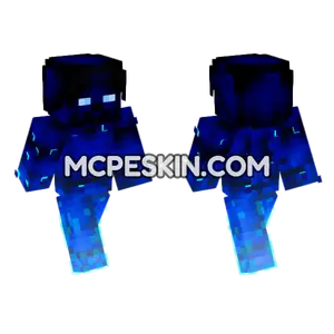 Azure Steve Minecraft Bedrock skin