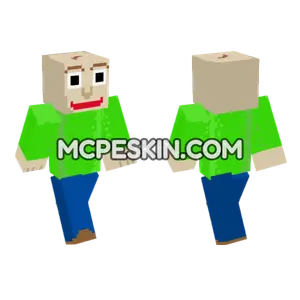 Baldimores Basic School Skin Minecraft Bedrock skin