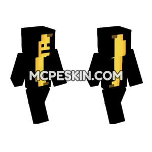 Banana Skin Minecraft Bedrock skin