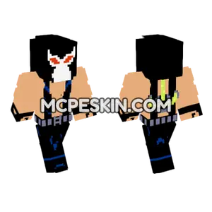 Bane Batman Skin Minecraft Bedrock skin