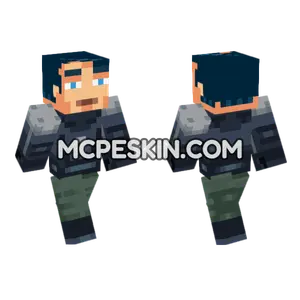 Barney Calhoun Minecraft Bedrock skin