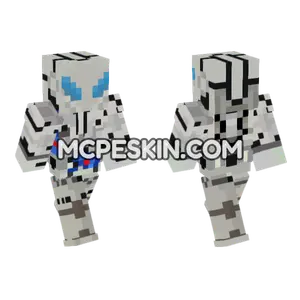 Base Kamen Rider Vulcan Minecraft Bedrock skin