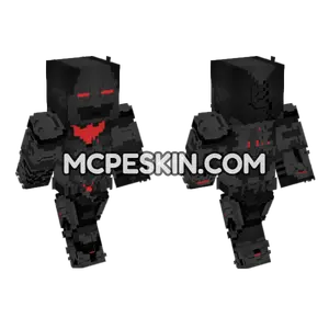 Batman Beyond Arkham Knight Minecraft Bedrock skin