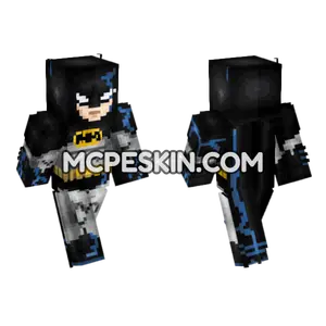Batman The Batman Batsuit Minecraft Bedrock skin