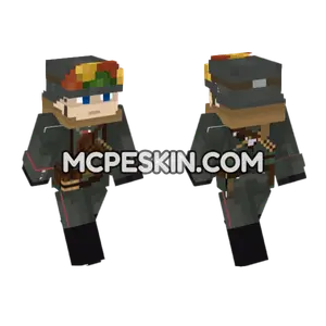 Battlefield German Assault Minecraft Bedrock skin