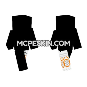 BB8 Star Wars Minecraft Bedrock skin