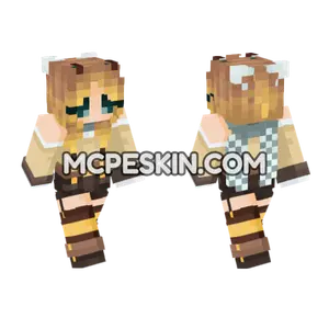 Bee Girl – Jenny Mod Skin Minecraft Bedrock skin