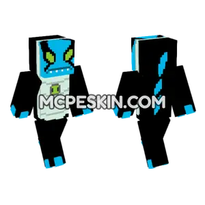 Ben 10 Arctic Minecraft Bedrock skin