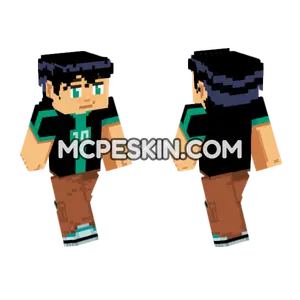 Ben 10 Bad Ben Minecraft Bedrock skin
