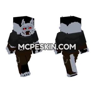 Big Bad Wolf Puss Boots Minecraft Bedrock skin