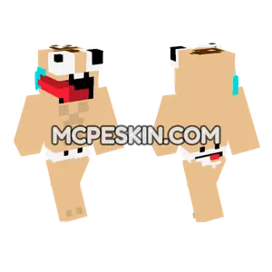 Bigmouth Kid Minecraft Bedrock skin
