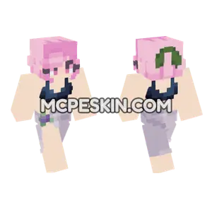 Bikini xxlanxx Original Basic Lan Skin Minecraft Bedrock skin