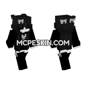 Black 2 Minecraft Bedrock skin