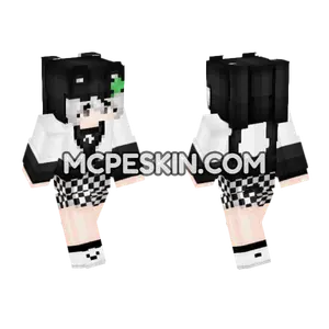 Black and White Checkered Outfit