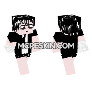 Black and White School Uniform