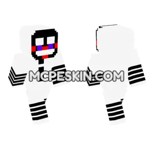 Black and White Striped Outfit
