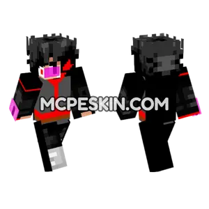 Black Fabi Malvado Hijo De Cherlon Minecraft Bedrock skin