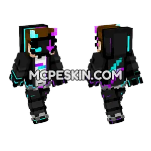 Black Hole Skin Minecraft Bedrock skin