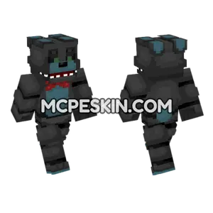 Black Light Bonnie Minecraft Bedrock skin
