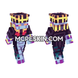 Black Sabbath Skin Minecraft Bedrock skin
