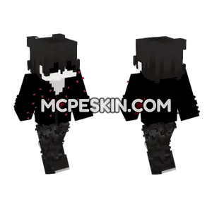 Black Suit Gentleman Minecraft Bedrock skin