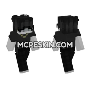 Black Suit Skin Minecraft Bedrock skin