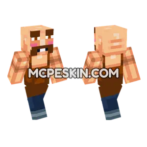 Blacksmith Minecraft Bedrock skin