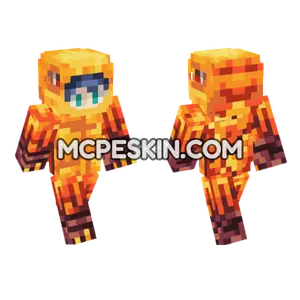 Blazefalcon Skin Minecraft Bedrock skin