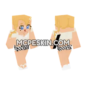Blonde Anime Girl