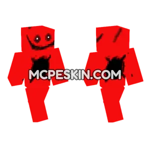 Blood X Man Creepypasta Minecraft Bedrock skin