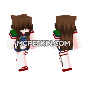 Bloody Chucky Doll Minecraft Bedrock skin