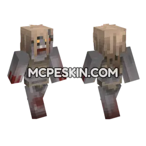 Bloody Witch Skin Minecraft Bedrock skin