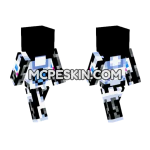 Blue Angel Skin Minecraft Bedrock skin