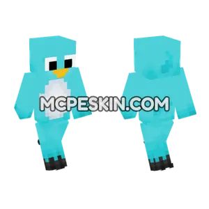 Blue Bird Skin Minecraft Bedrock skin
