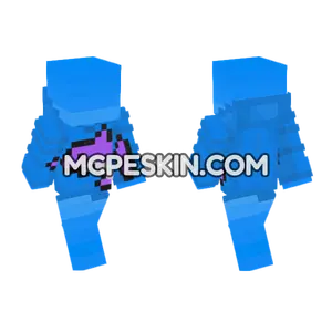 Blue Dolphin Skin Minecraft Bedrock skin