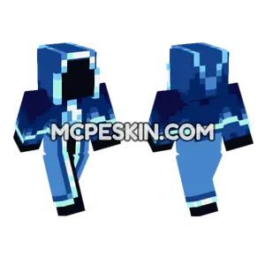Blue Dragon Skin Minecraft Bedrock skin