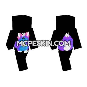 Blue Furby Baby Minecraft Bedrock skin