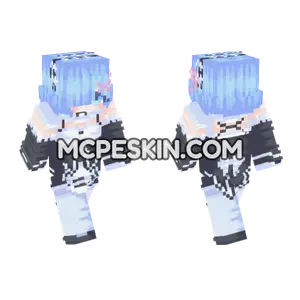 Blue Haired Maid